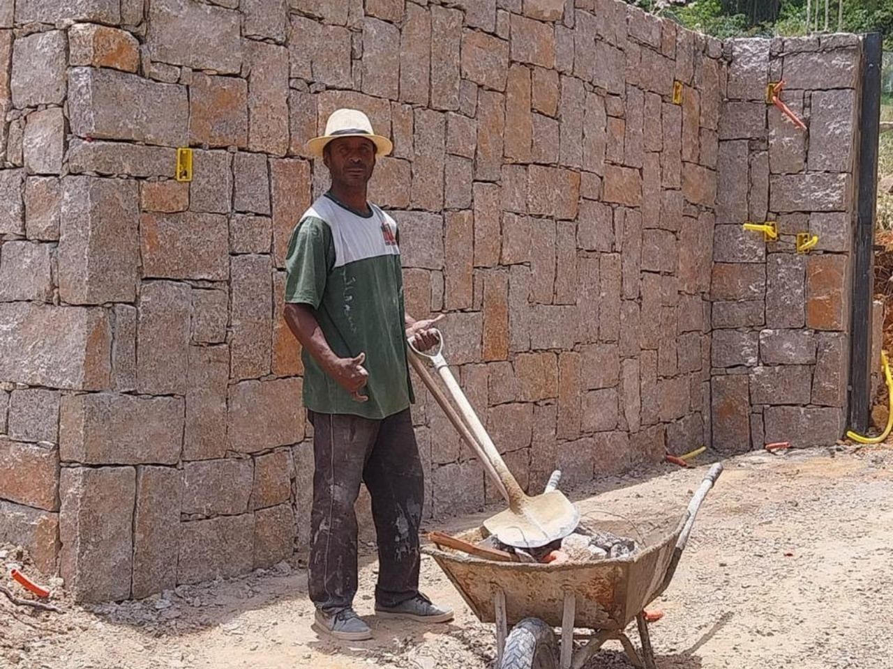 Revestimento em pedra